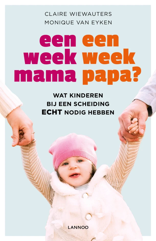 Een week mama, een week papa (POD) – Claire Wiewauters – boek cover