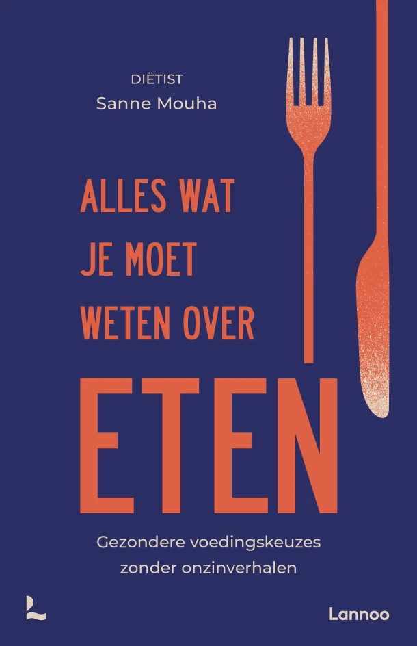 Alles wat je moet weten over eten – Sanne Mouha – boek cover