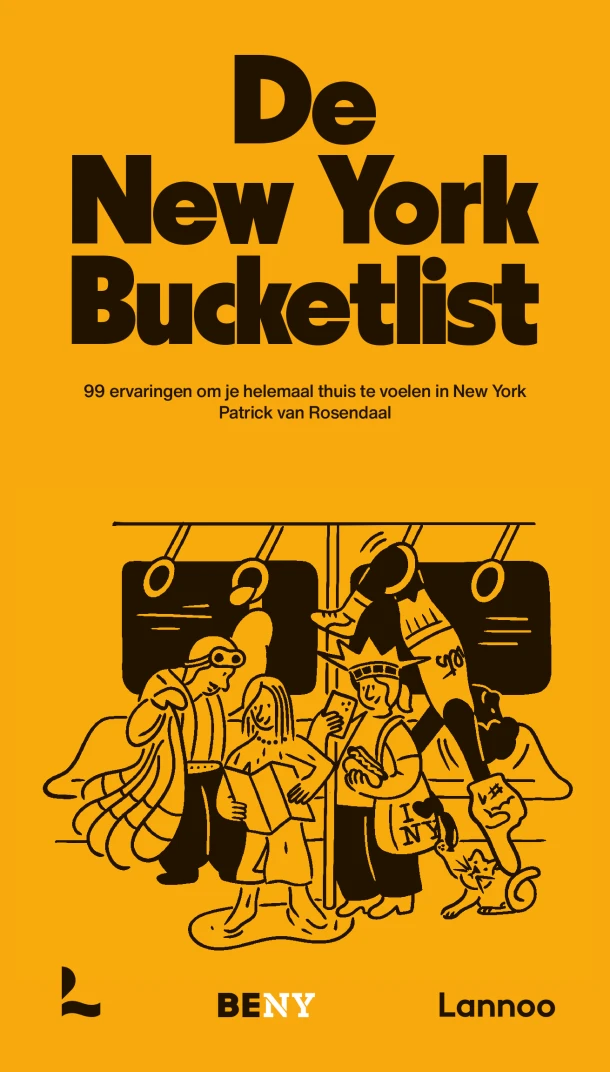 De New York Bucketlist – Patrick van Rosendaal – boek cover