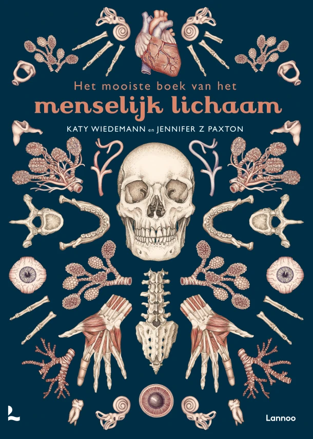 Het mooiste boek van het menselijk lichaam – Katy Wiedemann – boek cover