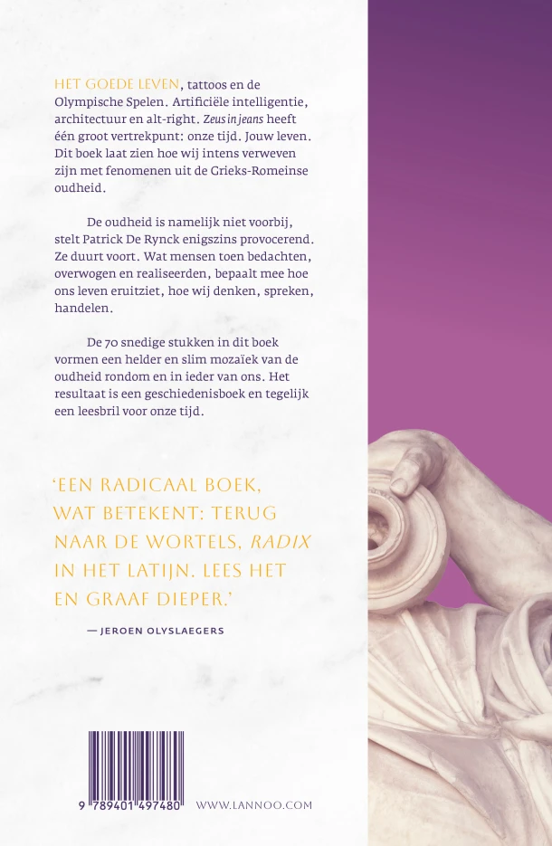 Zeus in jeans – Patrick De Rynck – boek cover