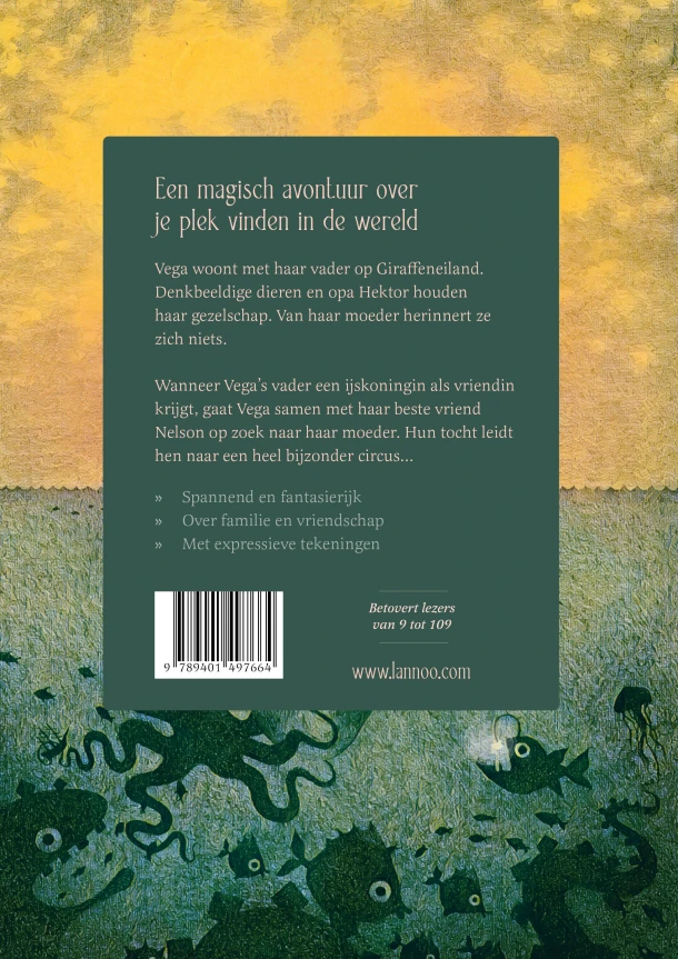 Het hart van een giraf is ongelooflijk groot – Sofia Chanfreau – boek cover