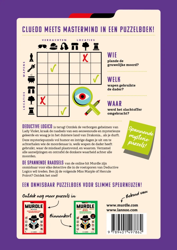 Meer huiveringwekkende moordmysteries voor slimme detectives