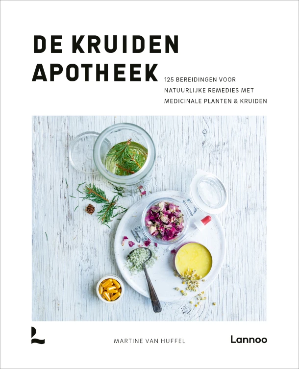 De kruidenapotheek – Martine Van Huffel – boek cover