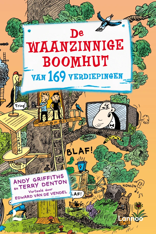 De waanzinnige boomhut van 169 verdiepingen – Andy Griffiths – boek cover