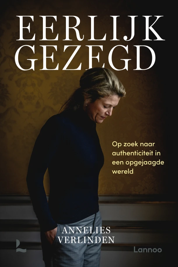 Eerlijk gezegd – Annelies Verlinden – boek cover