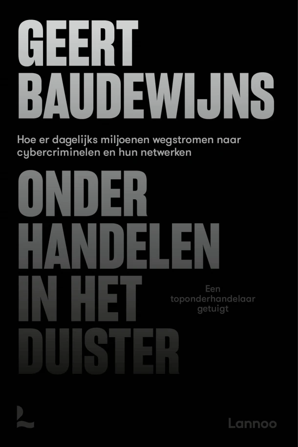 Onderhandelen in het duister – Geert Baudewijns – boek cover