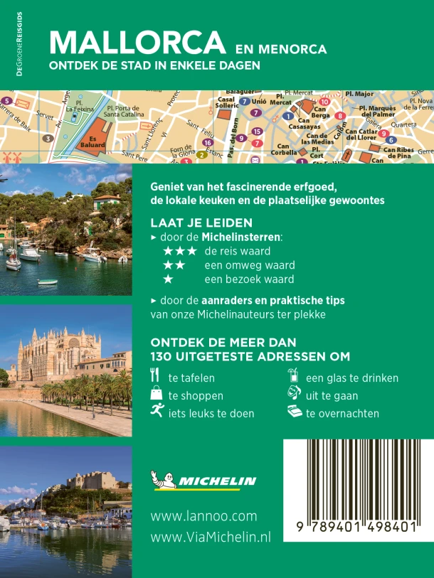 Mallorca Menorca – Michelin Editions – boek cover