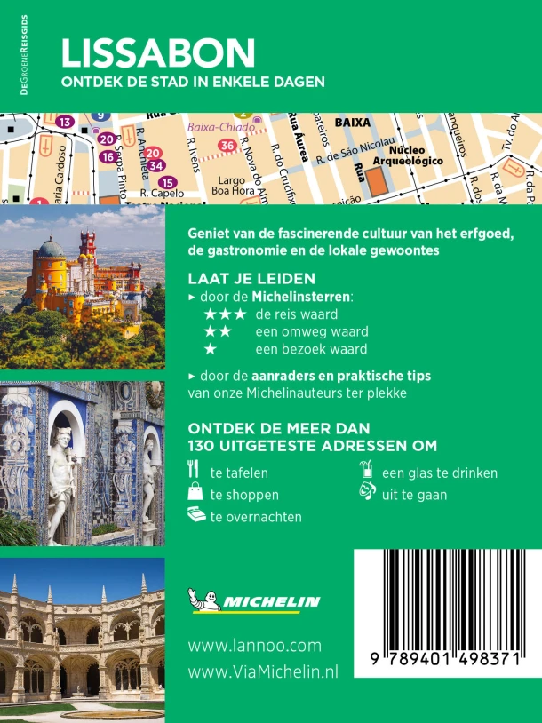 Reisgids Lissabon – Michelin Editions – boek cover