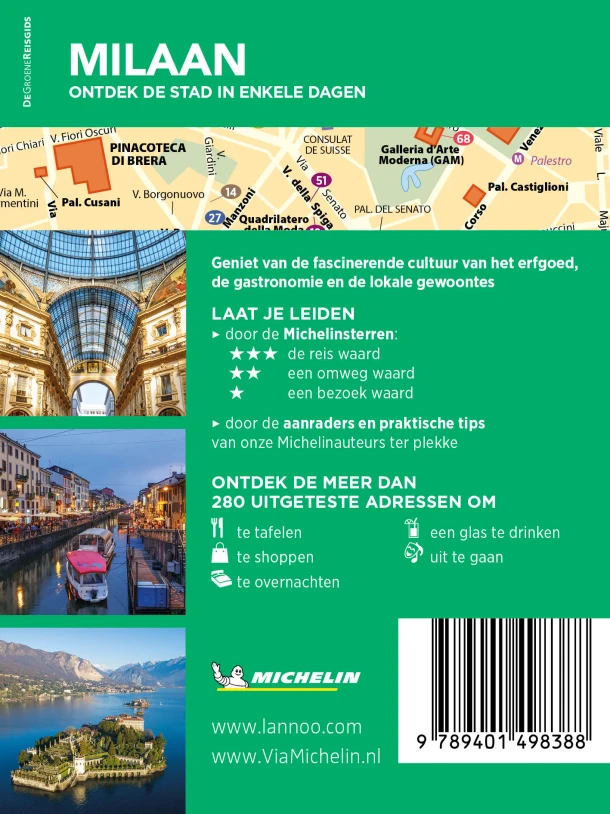 Milaan – Michelin Editions – boek cover