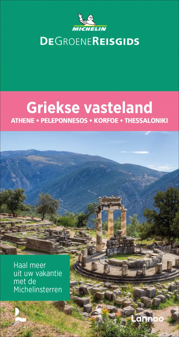 Griekse Vasteland – Michelin Editions – boek cover