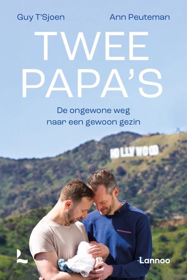 Twee papa's – Guy T\'Sjoen – boek cover