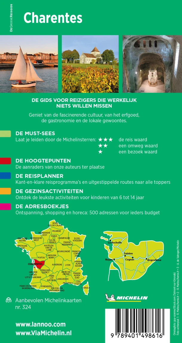 Charentes – Michelin Editions – boek cover