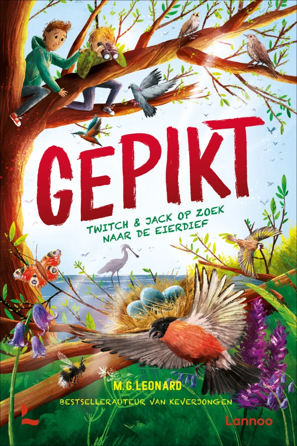 Gepikt – M.G. Leonard – boek cover