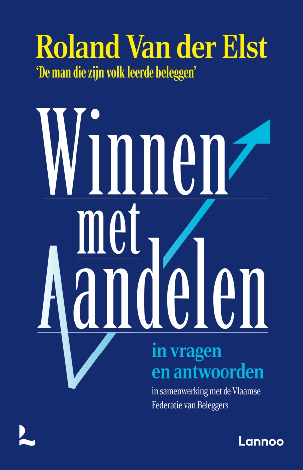Winnen met aandelen – Roland Van der Elst – boek cover