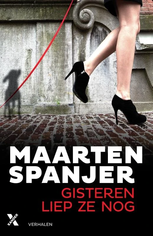 Gisteren liep ze nog – Maarten Spanjer – boek cover