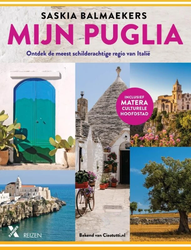 Mijn Puglia – Saskia Balmaekers – boek cover