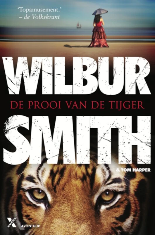 De prooi van de tijger – Wilbur Smith – boek cover