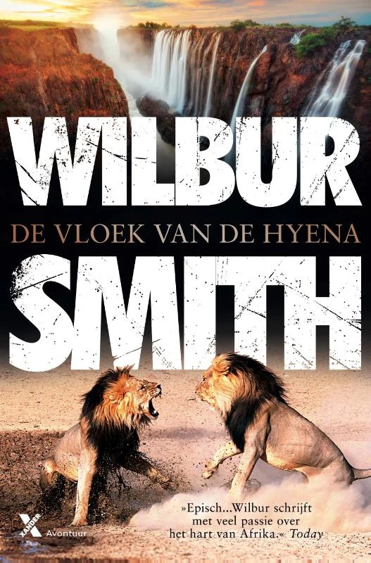 De vloek van de hyena – Wilbur Smith – boek cover