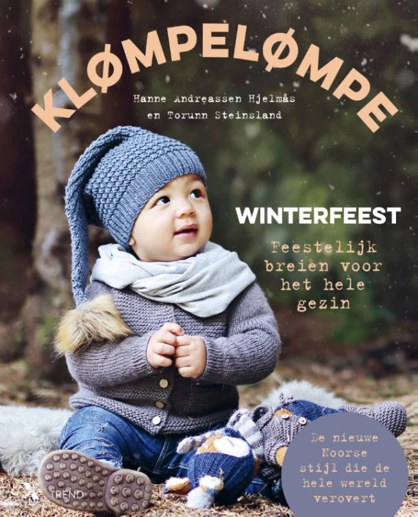 Klømpelømpe Winterfeest – Hanne Andreassen Hjelmas – boek cover