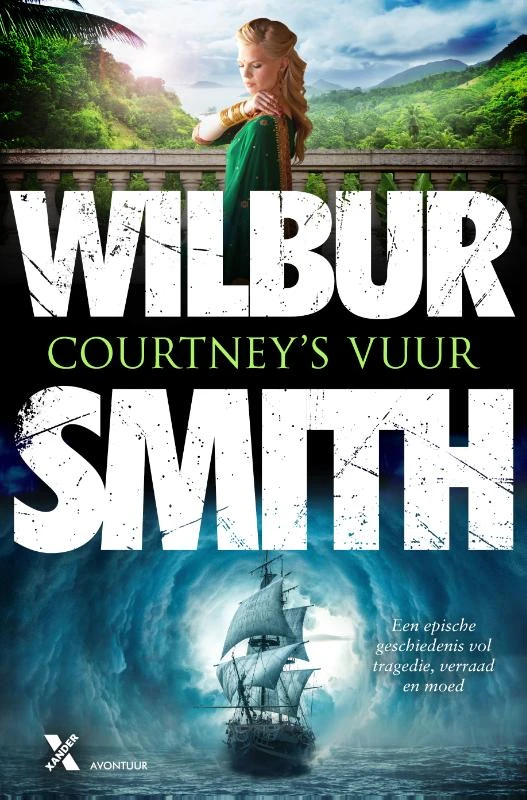 Courtney's vuur – Wilbur Smith – boek cover