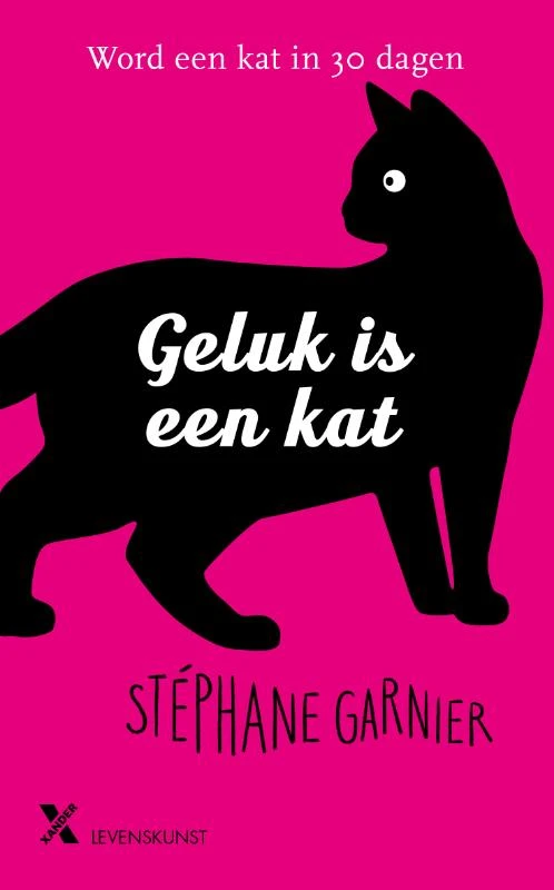 Geluk is een kat – Stéphane Garnier – boek cover