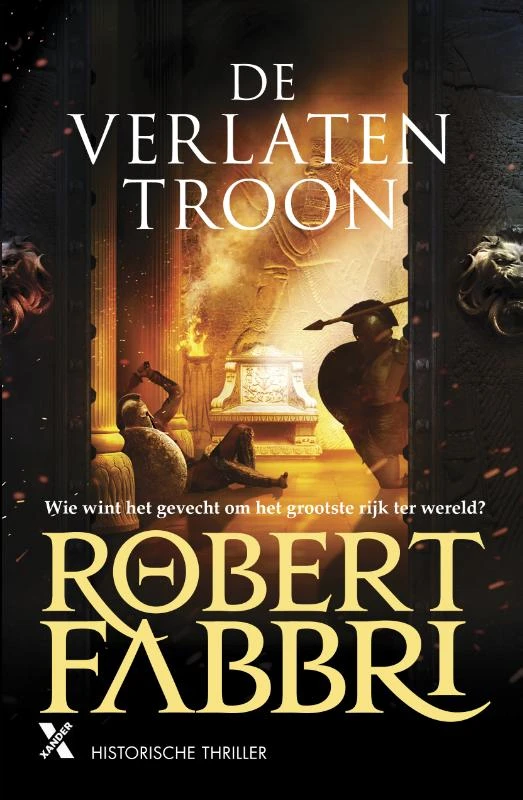 De verlaten troon – Robert Fabbri – boek cover