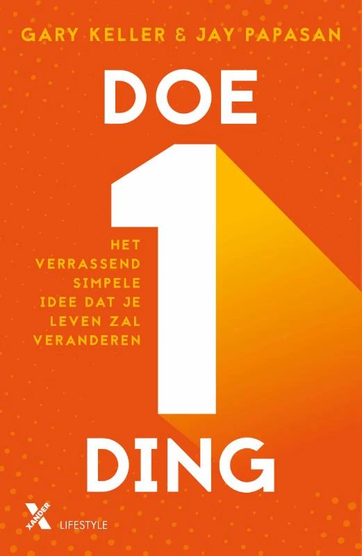 Doe één ding – Gary Keller – boek cover