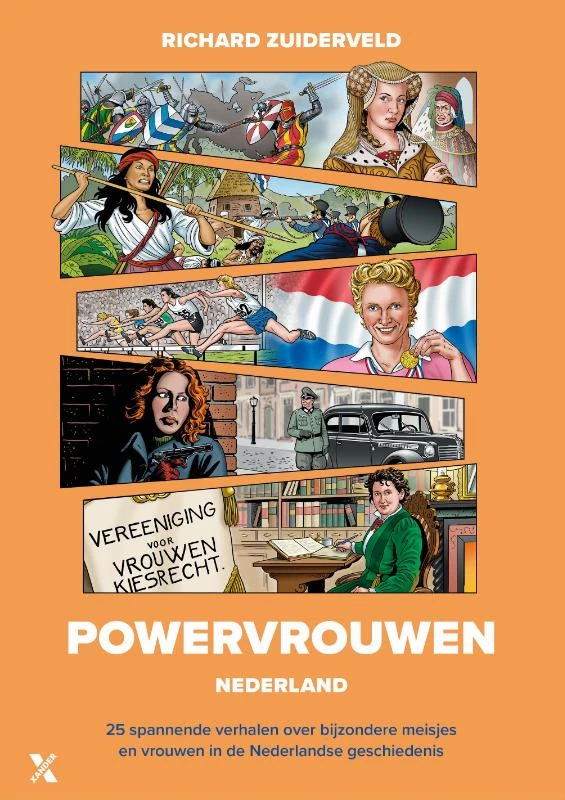 Powervrouwen Nederland – Richard Zuiderveld – boek cover