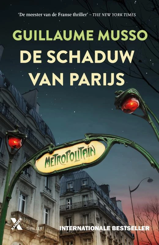 De schaduw van Parijs – Guillaume Musso – boek cover