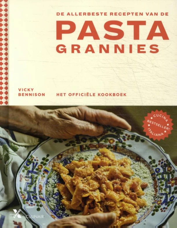 De allerbeste recepten van de Pasta Grannies – Vicki Bennison – boek cover