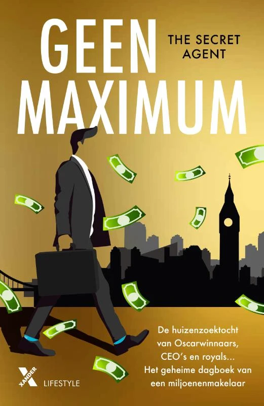Geen maximum – The Secret Agent – boek cover
