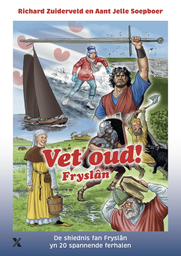 Vet oud! Fryslân – Richard Zuiderveld – boek cover