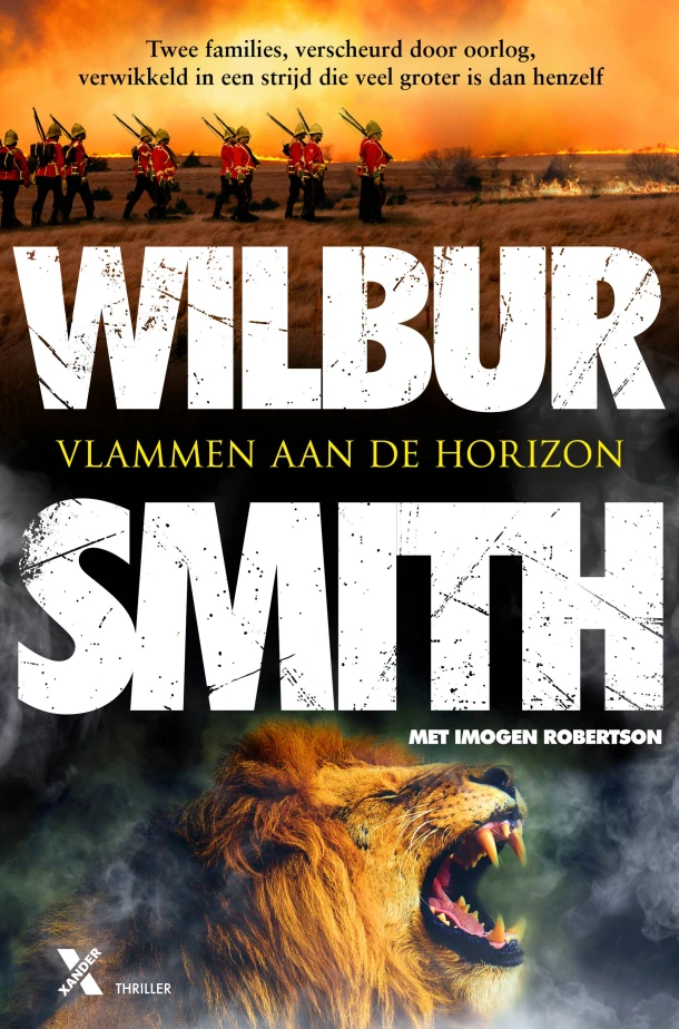 Vlammen aan de horizon – Wilbur Smith – boek cover