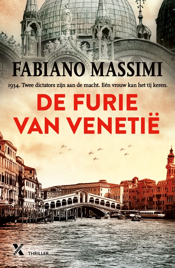 De furie van Venetië – Fabiano Massimi – boek cover