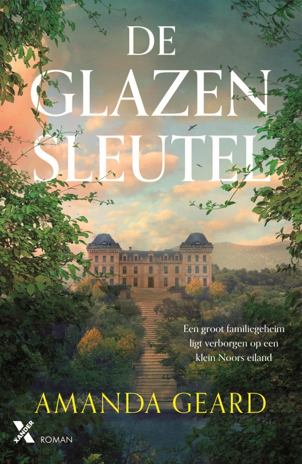 De glazen sleutel – Amanda Geard – boek cover