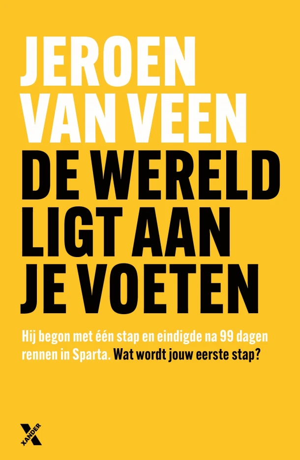 De wereld ligt aan je voeten – Jeroen van Veen – boek cover
