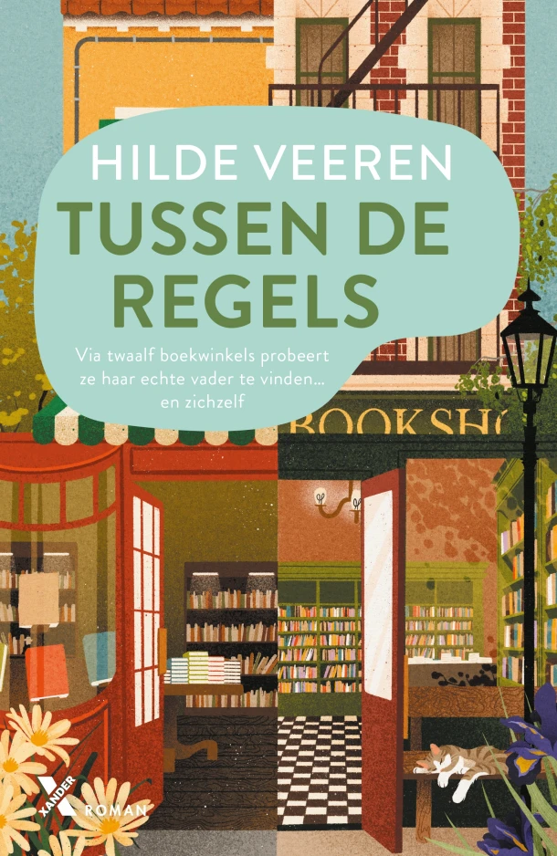 Tussen de regels – Hilde Veeren – boek cover