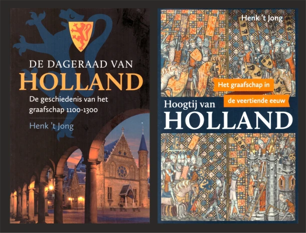 Pakket - De dageraad van Holland en Hoogtij van Holland – Henk \'t Jong – boek cover