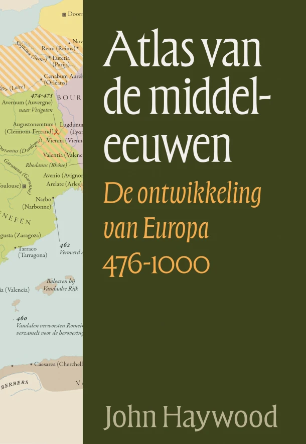 Atlas van de middeleeuwen – John Haywood – boek cover
