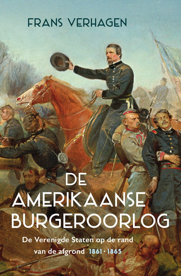 De Amerikaanse Burgeroorlog – Frans Verhagen – boek cover