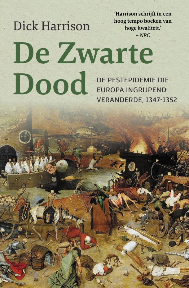 De Zwarte Dood – Dick Harrison – boek cover