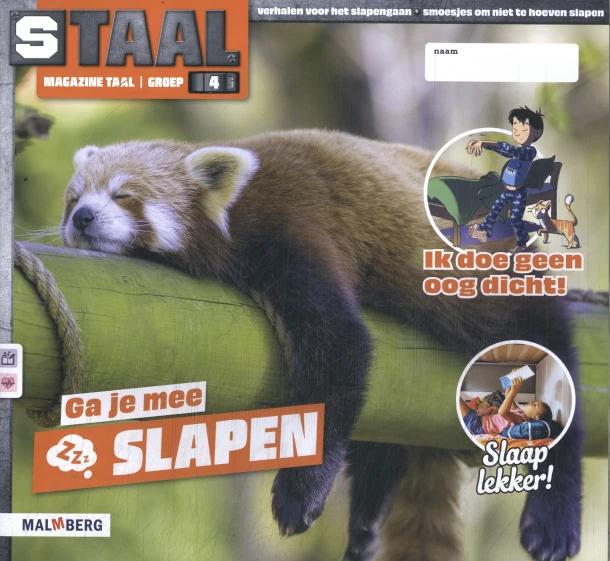 groep 4 thema 5 Slapen – boek cover