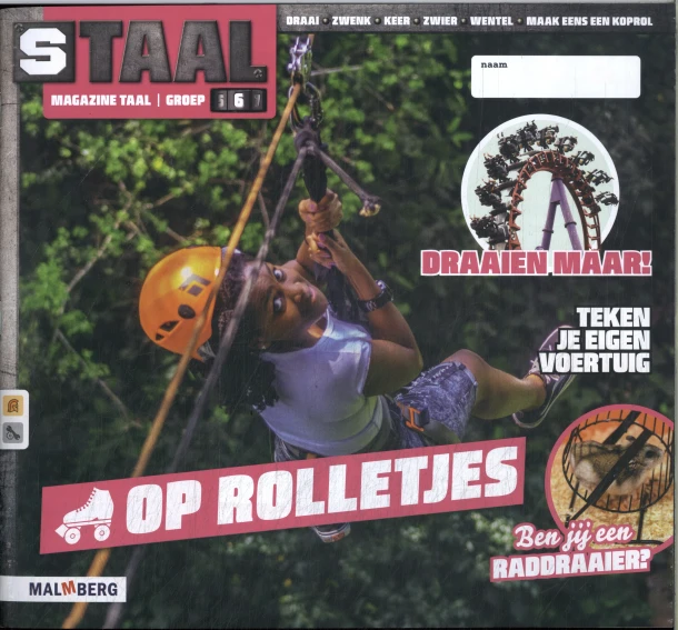 groep 6 thema 7 Taal magazine Op rolletjes – boek cover