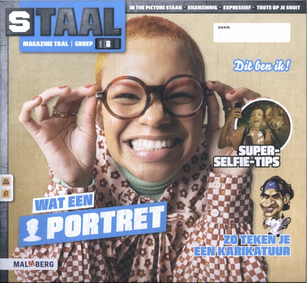 Magazine taal – boek cover