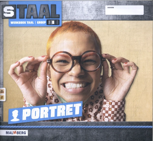 Staal 2 Taal werkboek thema Portret + Rivieren groep 8 – boek cover