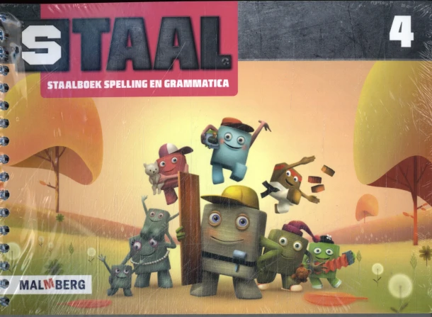 groep 4 staalboek spelling en grammatica – Schuurmans – boek cover