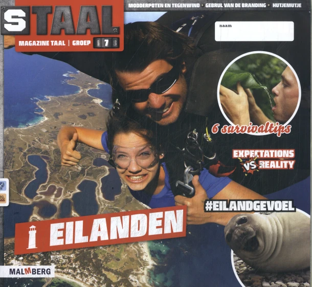 groep 7 thema 3 Taal magazineEilanden – boek cover