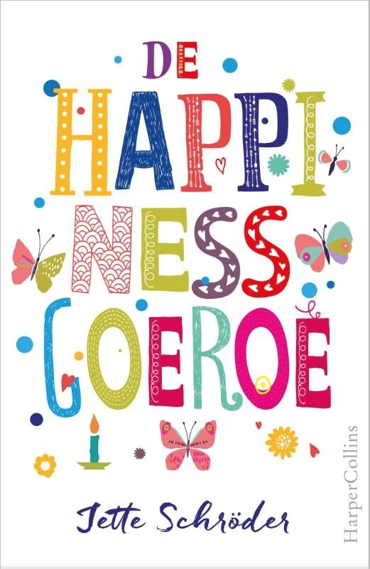 De Happiness Goeroe – Jette Schröder – boek cover