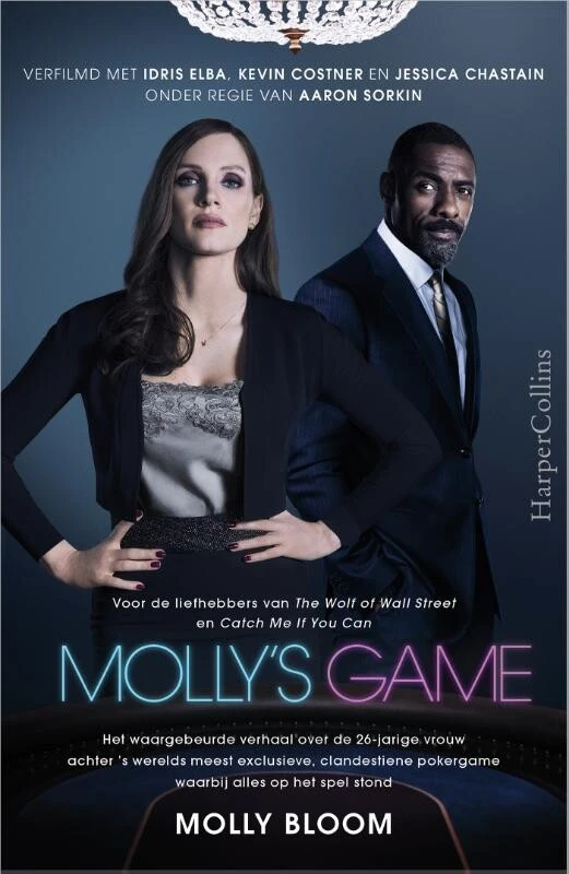 Molly‘s Game – Molly Bloom – boek cover